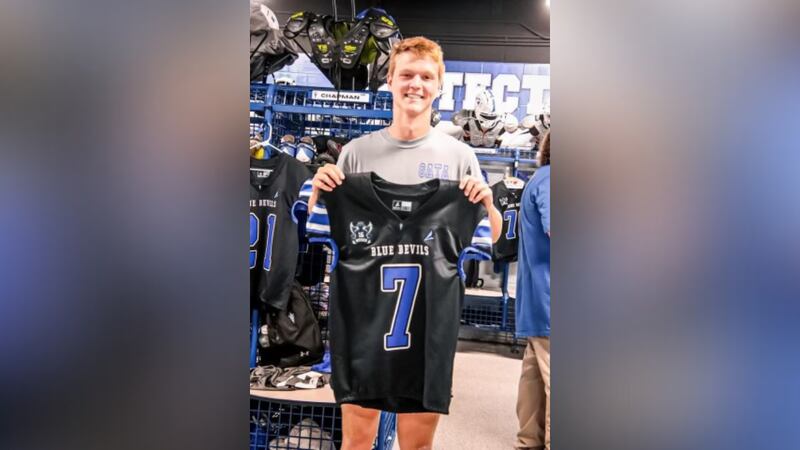 High school quarterback Carson Kimball, 18, is recovering in the intensive care unit after he...