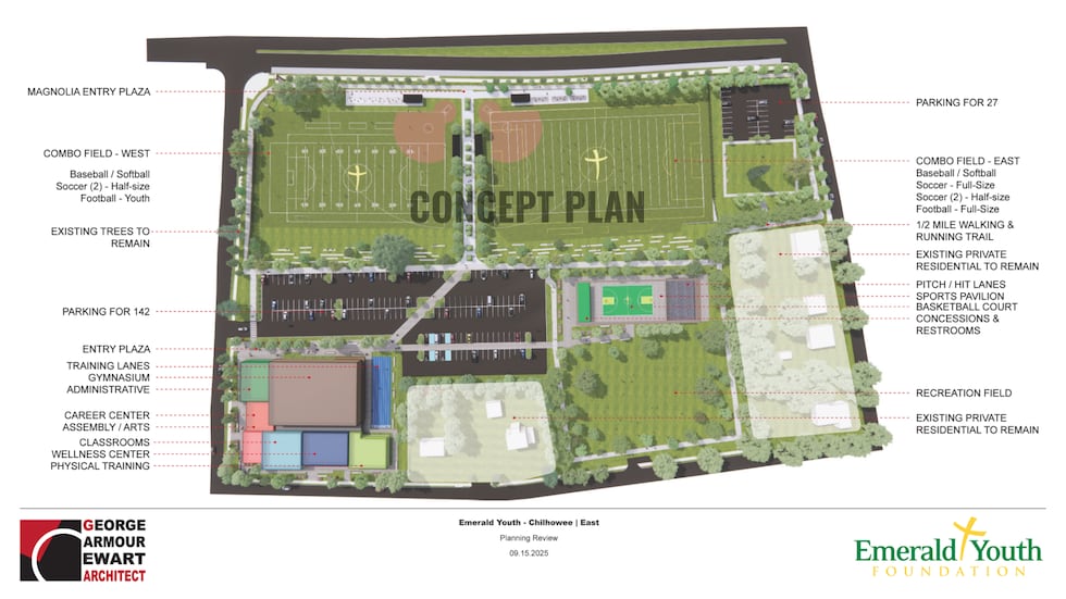 City of Knoxville, Emerald Youth reveal updated plans for Chilhowee Park
