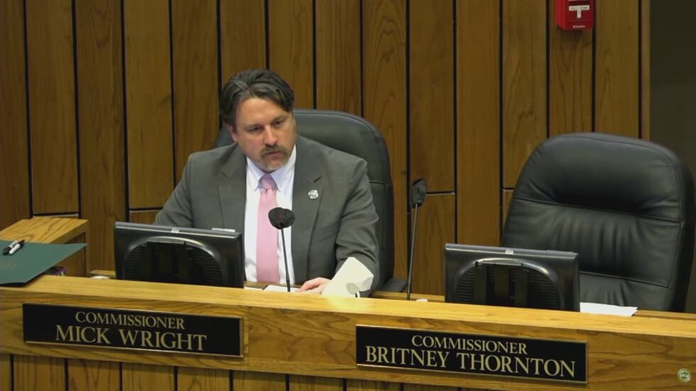 Shelby County Commissioner Mick Wright