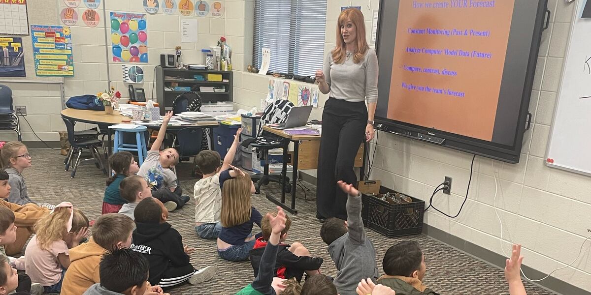 Weather Helper Class Weather class at Amherst Elementary