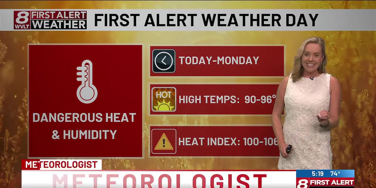 First Alert: Tracking dangerous heat ahead