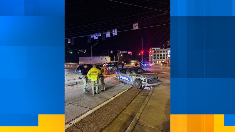 The intersection of Kingston Pike and Northshore Drive is closed after a three-car crash that...