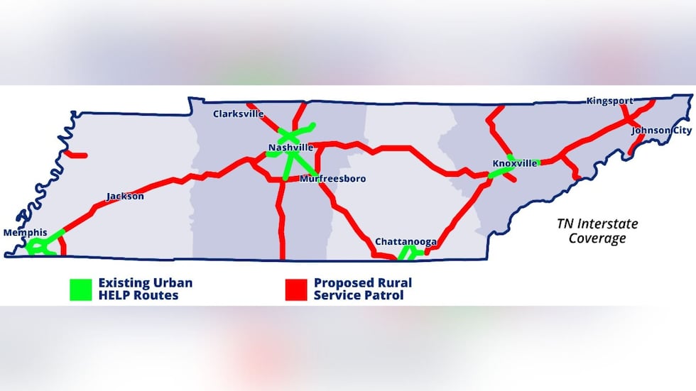 State expanding HELP trucks to rural areas of Tennessee