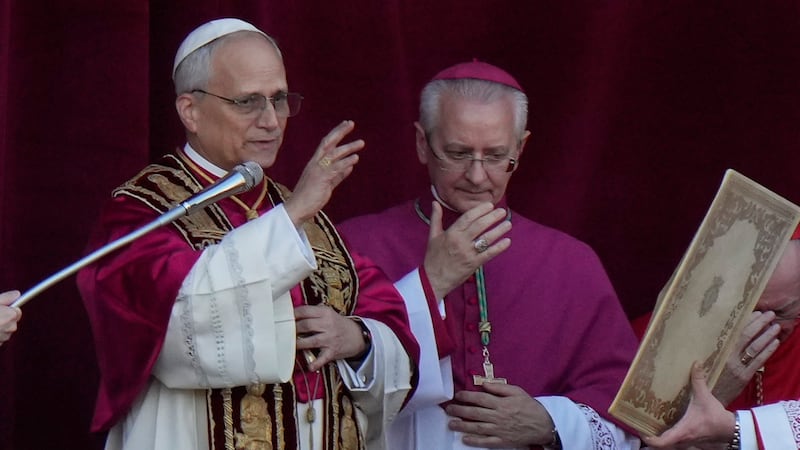 A Chicago-born missionary was elected the next pope Thursday (AP Photo/Luca Bruno)
