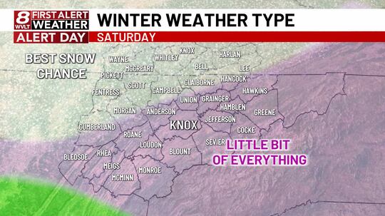 FIRST ALERT: Tracking rain, snow, and ice on the way