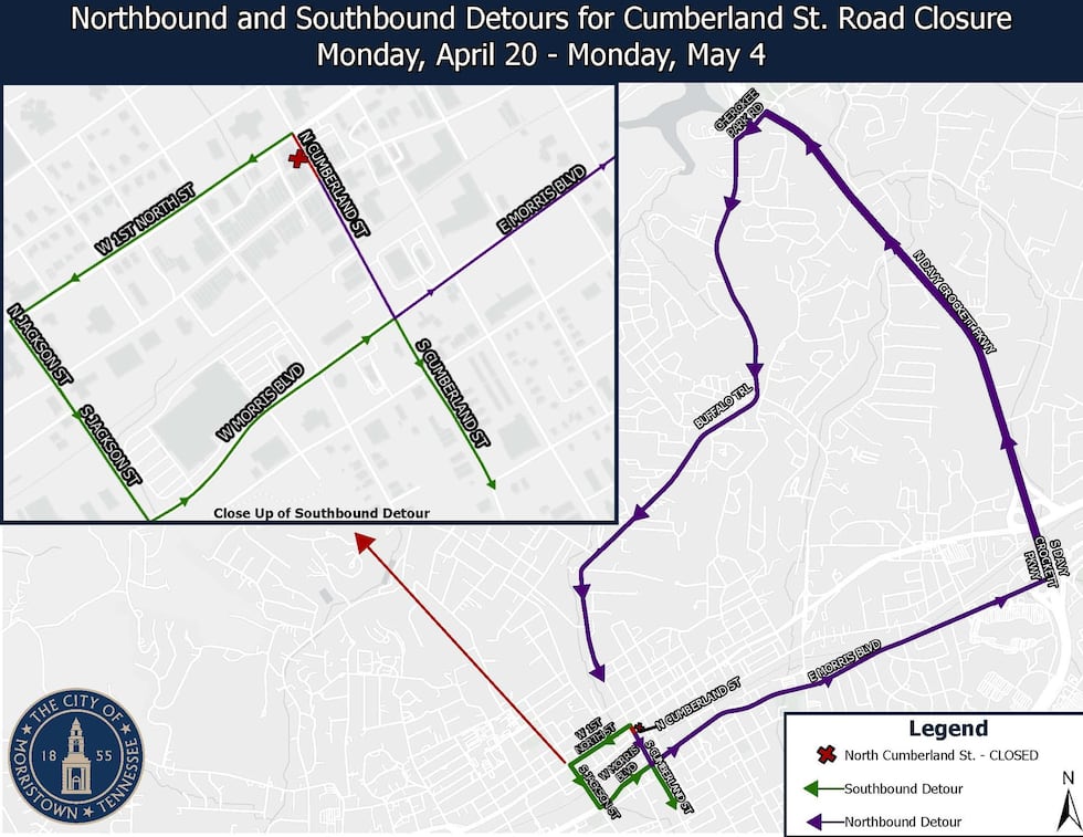 Morristown road to be closed for demolition of Bradley Hardware building