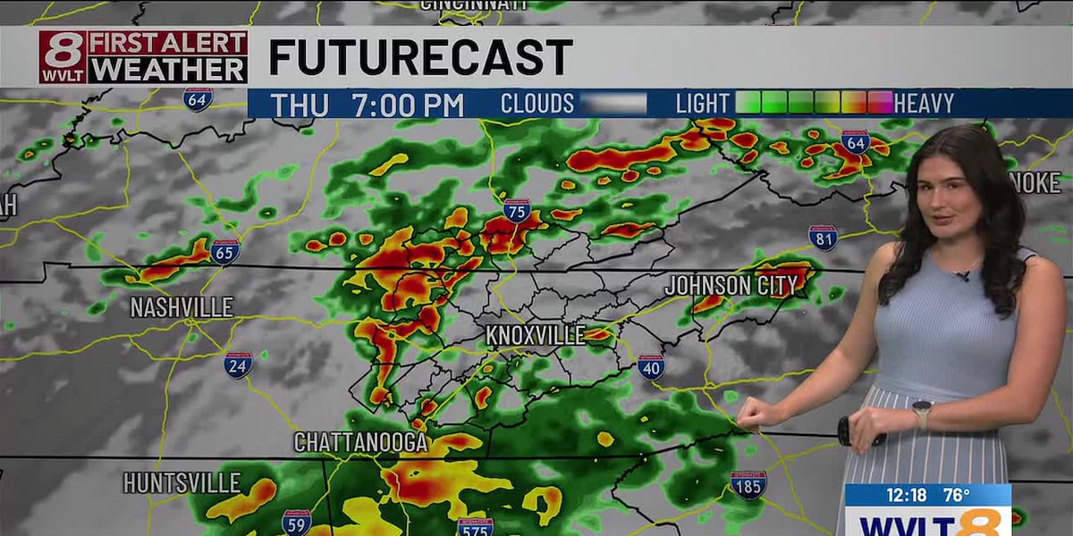 Continuing the calm trend, but storms return Thursday Meteorologist Megan Duzmal tracks the next chance for rain and storms.