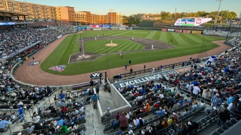 The Knoxville Smokies played their first game inside Covenant Health Park on April 15, 2025.