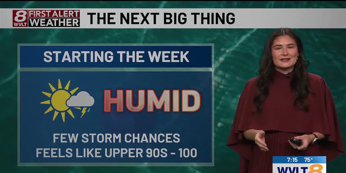 Switching our attention from rain to heat