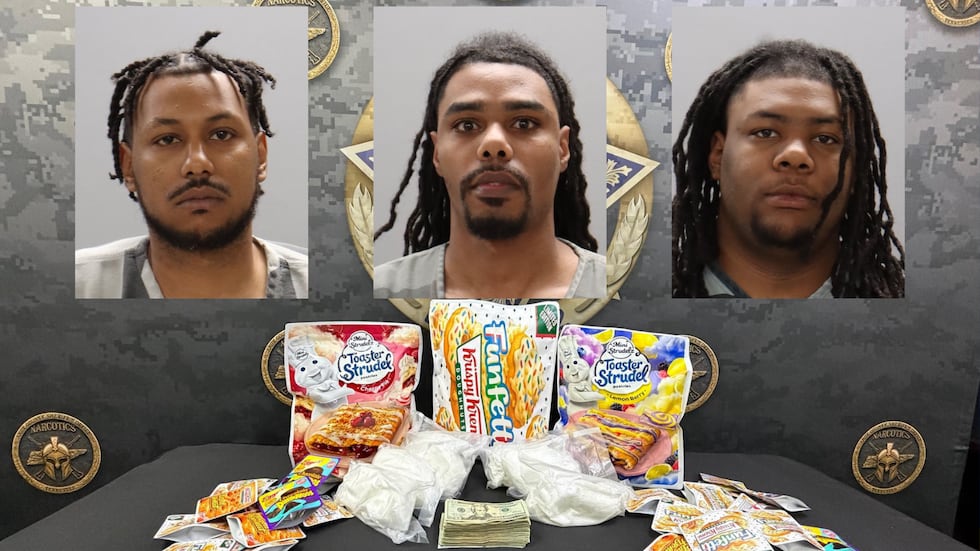 (L-R): Kevin Foy, James Costner, Damaino Farris