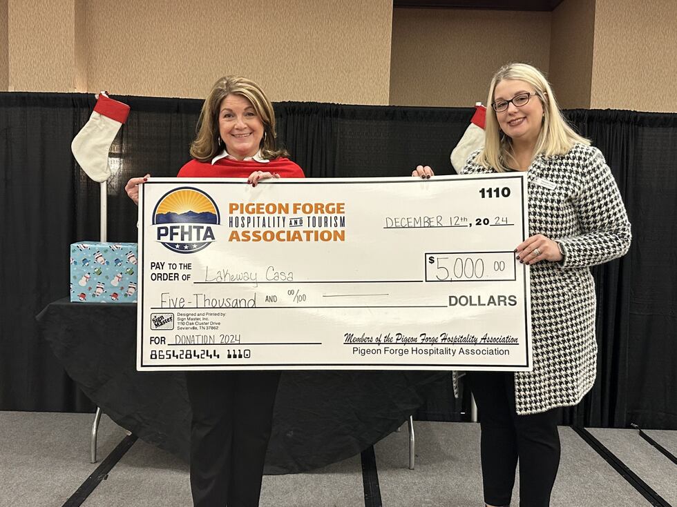 Donated $5,000 by the PFHTA