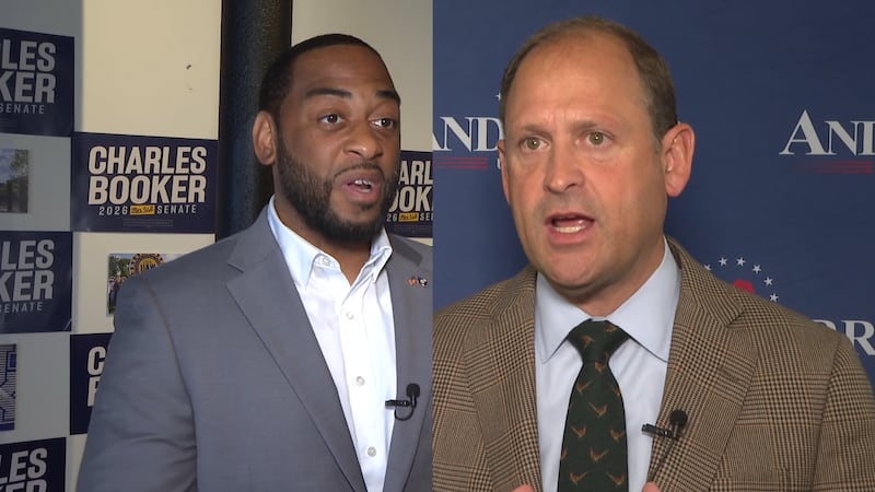 Charles Booker and Andy Barr