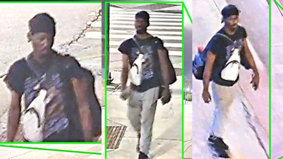 Person of interest in the arson fire that destroyed the historic Clayborn Temple on April 28,...