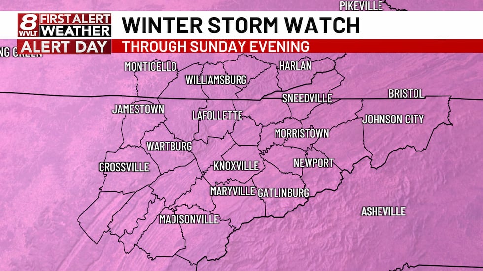 FIRST ALERT: Tracking rain, snow, and ice on the way