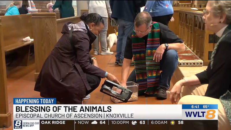 Church of Ascension hosts annual blessing of the pets