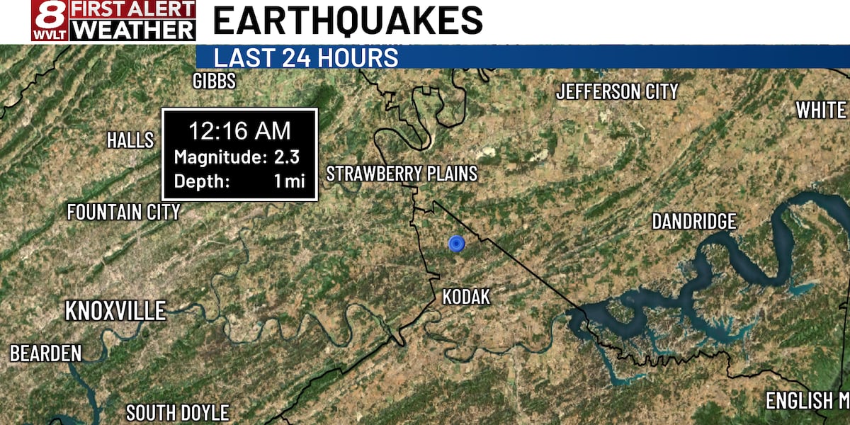 Earthquake map tennessee Earthquake map tennessee