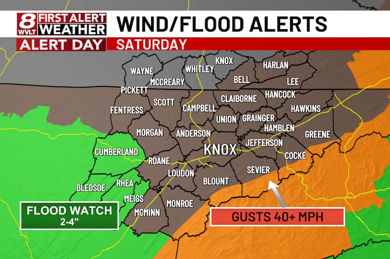 Hurricane Isaias wind and flood alerts