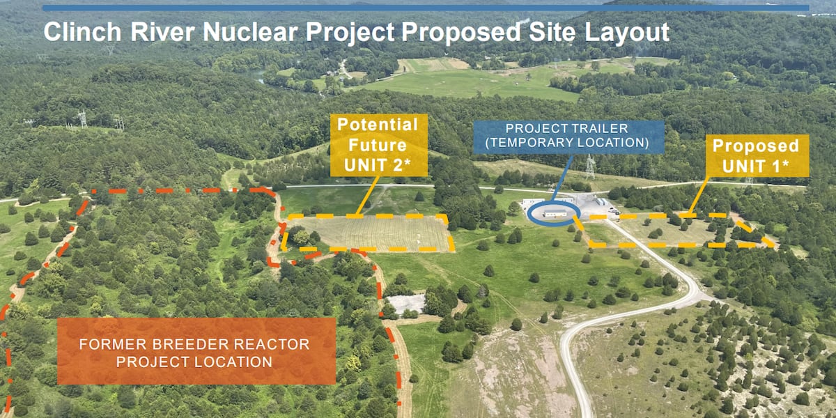 Clinch Rover Navigation Map Gov. Bill Lee visits TVA’s Clinch River Nuclear Site for first time