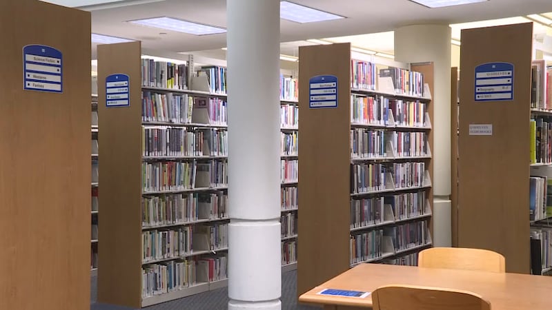 32 books were removed from school bookshelves