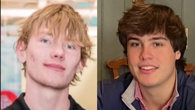 Aidan Hamilton, 18, and Robert Strang, 20