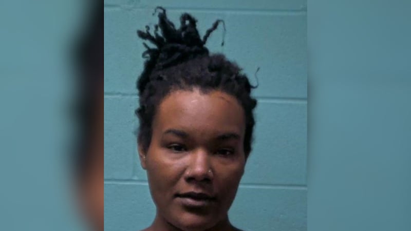 Janecia Greenfield-Williams was arrested after driving recklessly with her boyfriend on the...