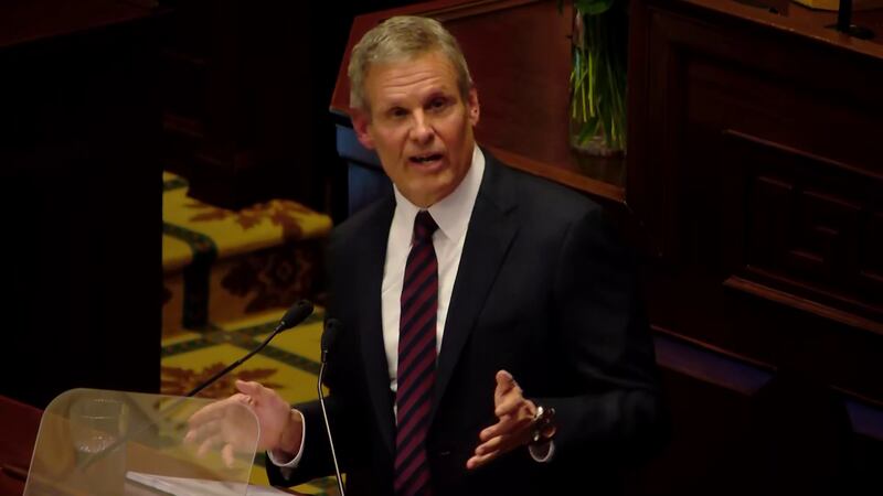 Tennessee Governor Bill Lee delivers annual State of the State Address, Monday, Feb. 5, 2024.