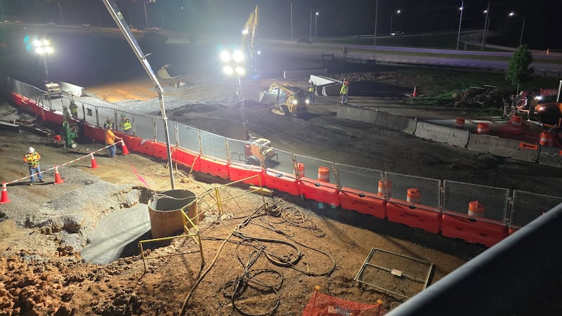 Part of Airport Loop Road will be closed indefinitely.