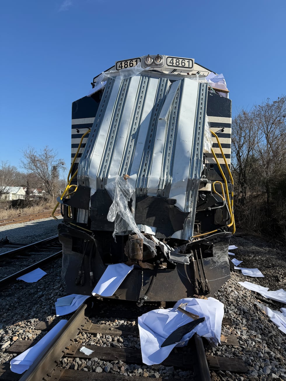 Train crashes into semi-truck, Greeneville police say
