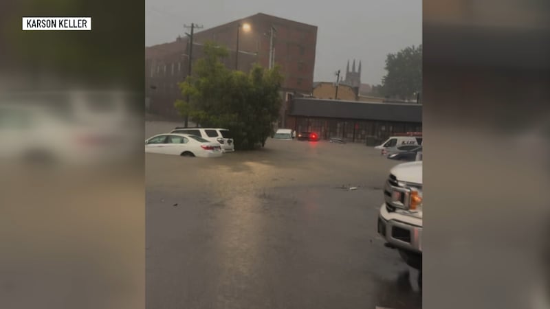 People living near the Old City had cars severely damaged during last month's flash flooding
