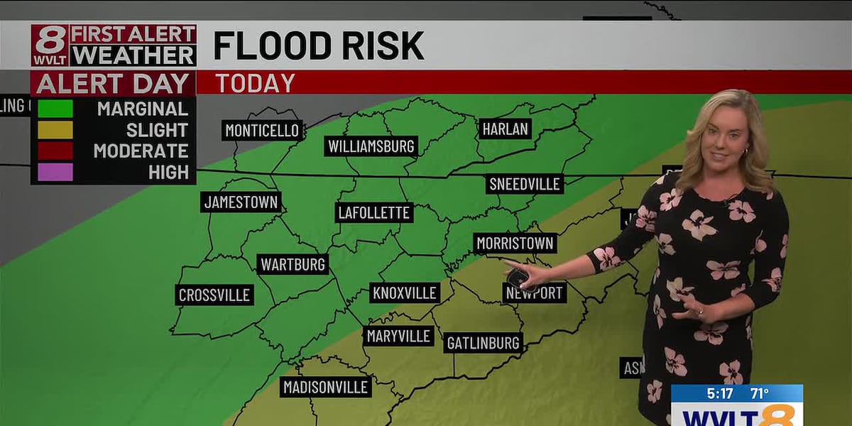 First Alert: Flood watch extended with additional rain expected
