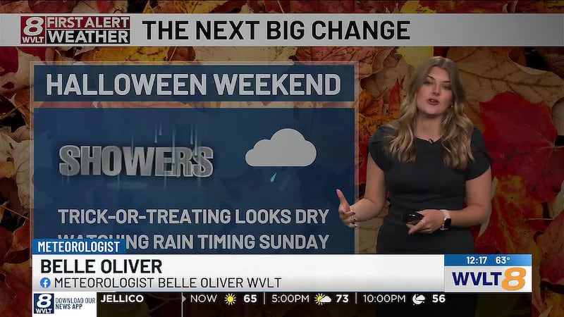 Meteorologist Belle Oliver has the latest rain timing for the upcoming weekend.