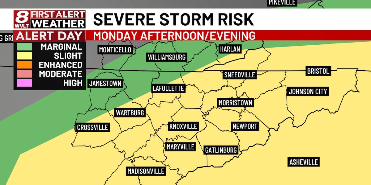 Tracking dangerous heat and strong storms