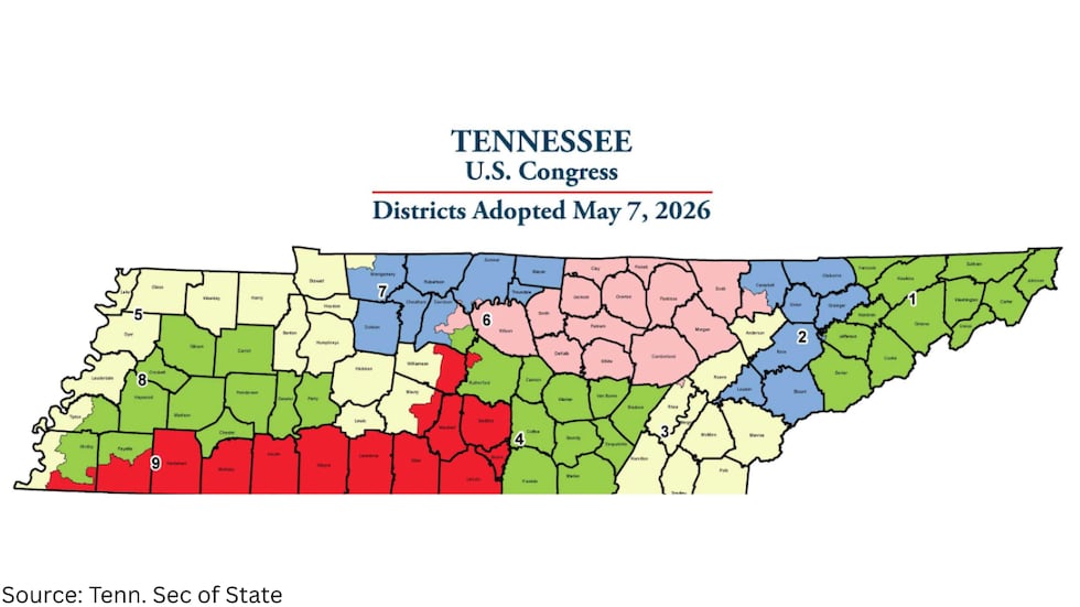 After congressional redistricting in Memphis broke up the former 9th District into three...