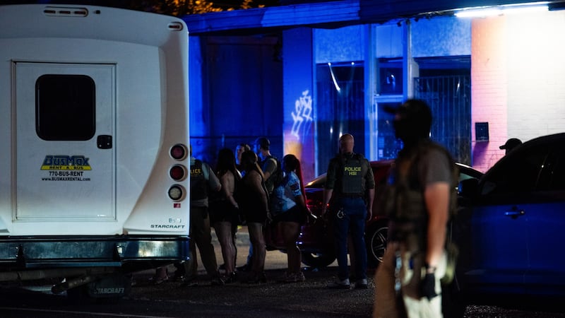 Federal agencies conducted an operation in Northeast Memphis early Sunday morning.
