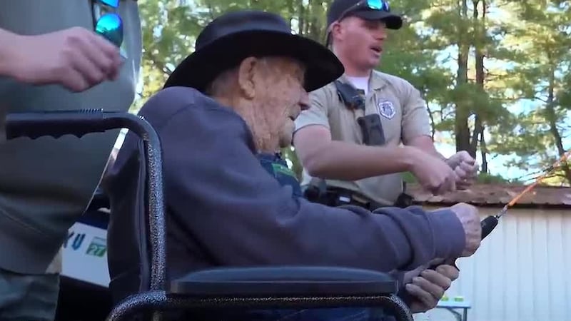 Caris Healthcare, TWRA bring fishing to 92-year-old at Claiborne County rehab center