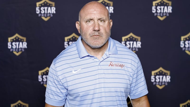 Former Heritage High School head football coach
