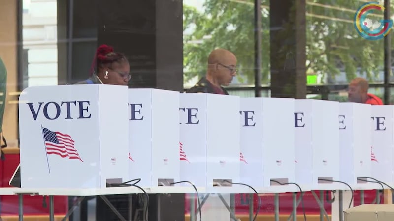 People voting in Washington, D.C.