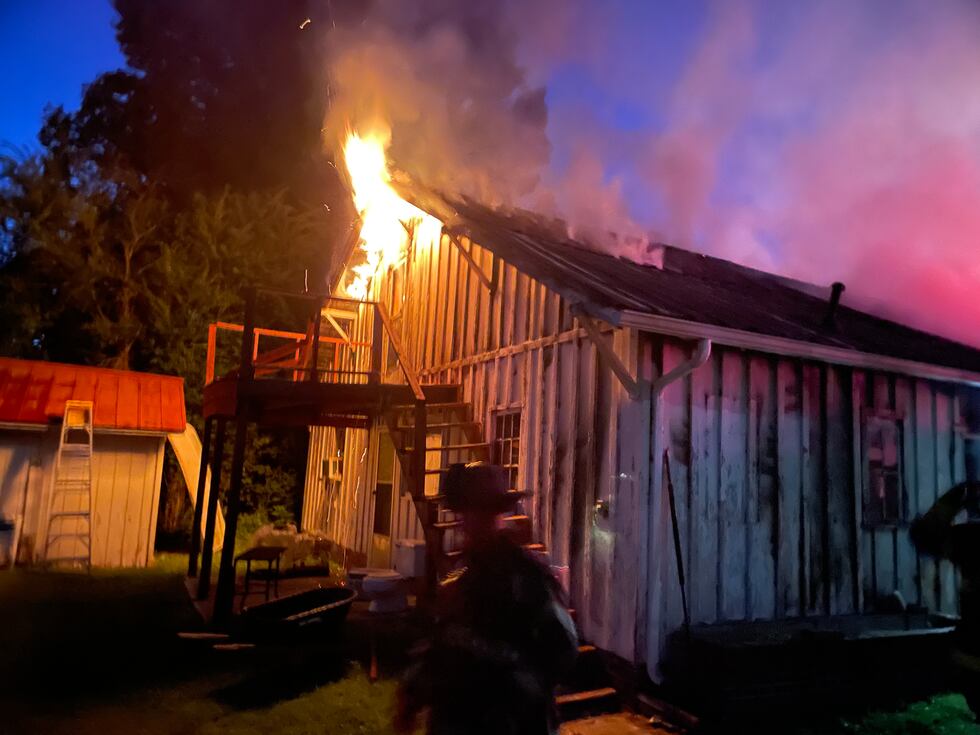 Knoxville Fire Department was dispatched to a reported detached garage on fire in the 4303...