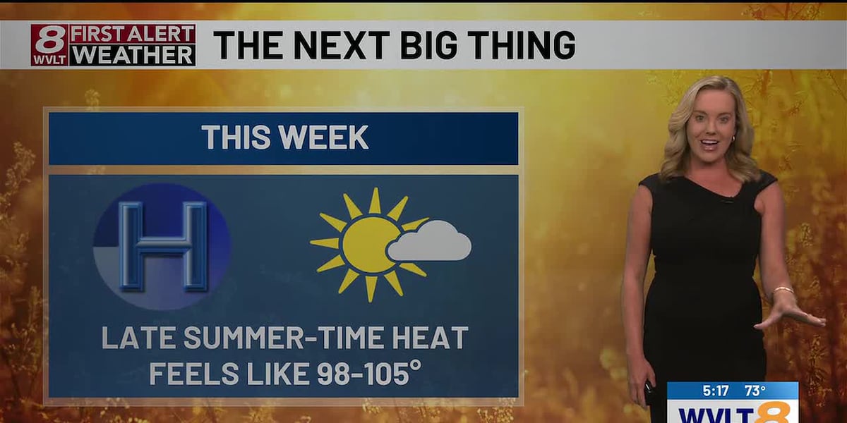 Summer heat builds ahead of meteorological fall