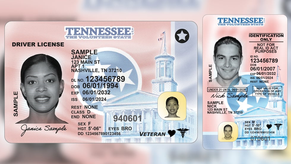POLL: Tennessee unveils new license, ID card designs with improved ...