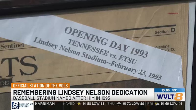 Knoxville family shares memories of stadium’s first game, signed baseball from Lindsey Nelson