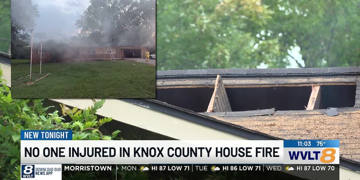 Fire crews on scene East Tennessee house fire