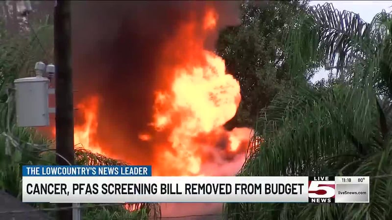 The head of the Lowcountry fire union said he is disappointed after a cancer screening bill...