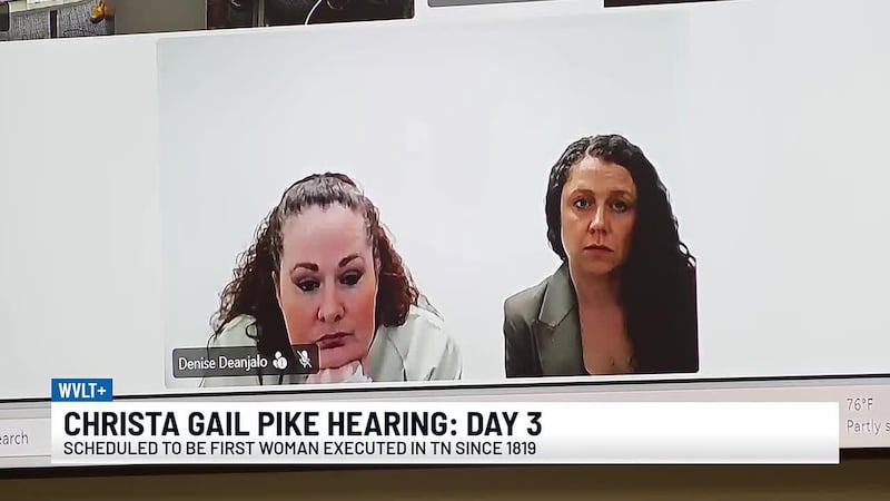 Hearing for execution of Christa Gail Pike, Day 3 - Morning