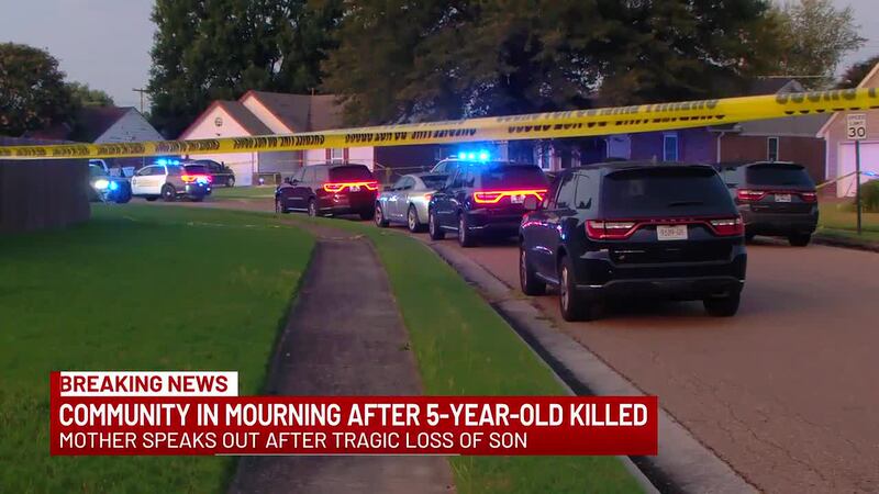 A man is detained after an accidental shooting left a five-year-old boy dead Monday afternoon...