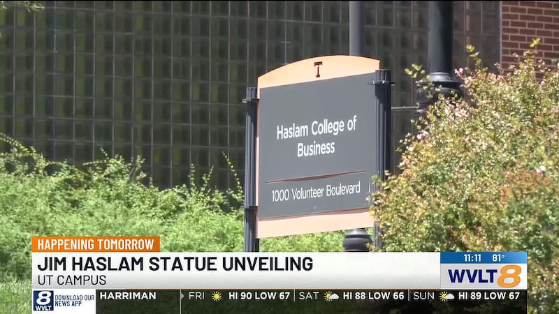 The statue will be officially revealed on Sept. 18, at 5 p.m. at the north entrance of the...