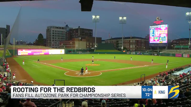Rocky the Redbird looks good, but the stadium is showing its age after a quarter century in...