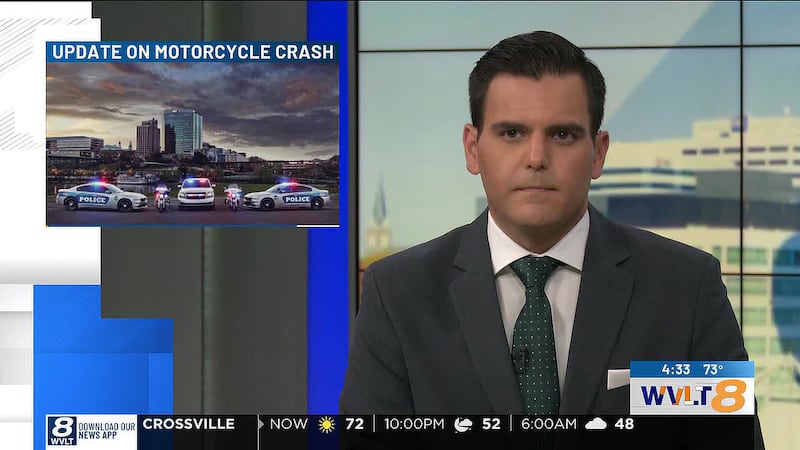 The motorcyclist, a 25-year-old Knoxville man, suffered potentially life-threatening injuries...
