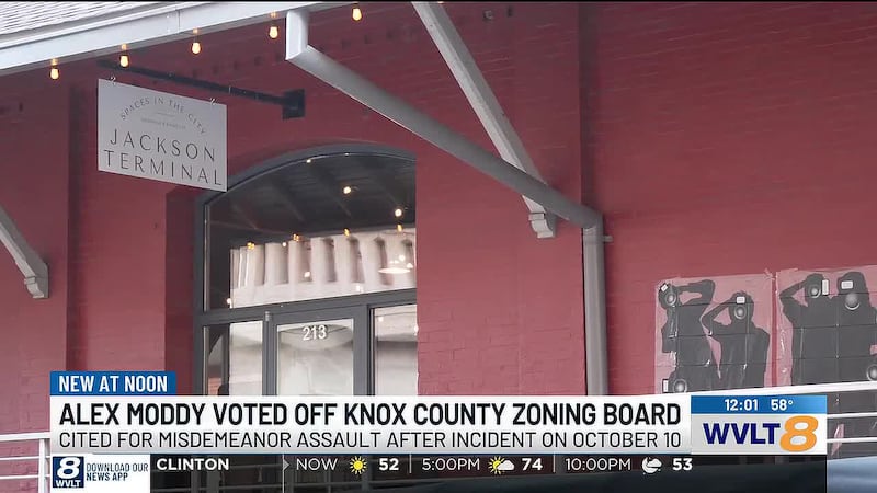 It comes after Robert Alex Moody faced allegations that he assaulted a political protestor...