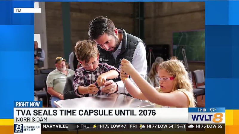 The capsule will be on display at the Norris Dam Visitor Center and safeguarded until it’s...